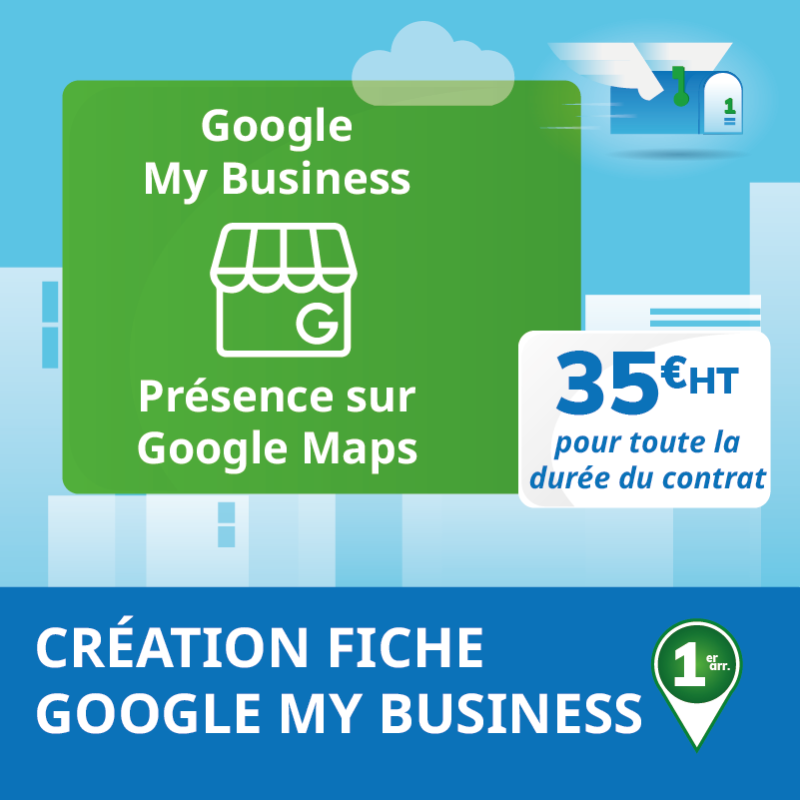 Fiche Google My Business avec présence sur Google Maps - Domiciliation Marseille 1er