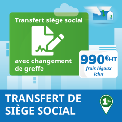 Transfert du siège social avec changement de greffe - Domiciliation Marseille 1er - Domiciliation d'entreprise